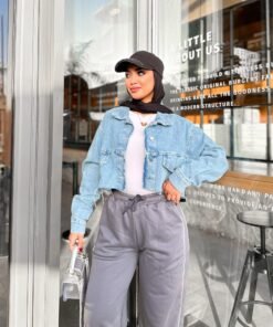 Cropped Denim Jacket